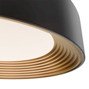 dweLED FM701618 Gaston 1-lt 18" LED Flush Mount, 4CCT