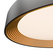 dweLED FM701626 Gaston 1-lt 26" LED Flush Mount, 4CCT