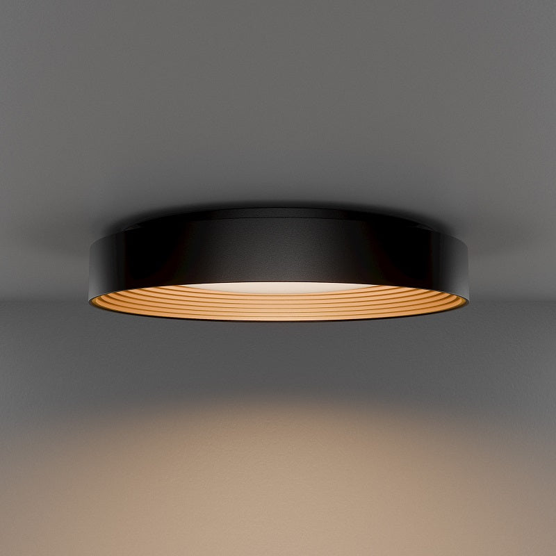 dweLED FM701626 Gaston 1-lt 26" LED Flush Mount, 4CCT