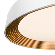 dweLED FM701626 Gaston 1-lt 26" LED Flush Mount, 4CCT