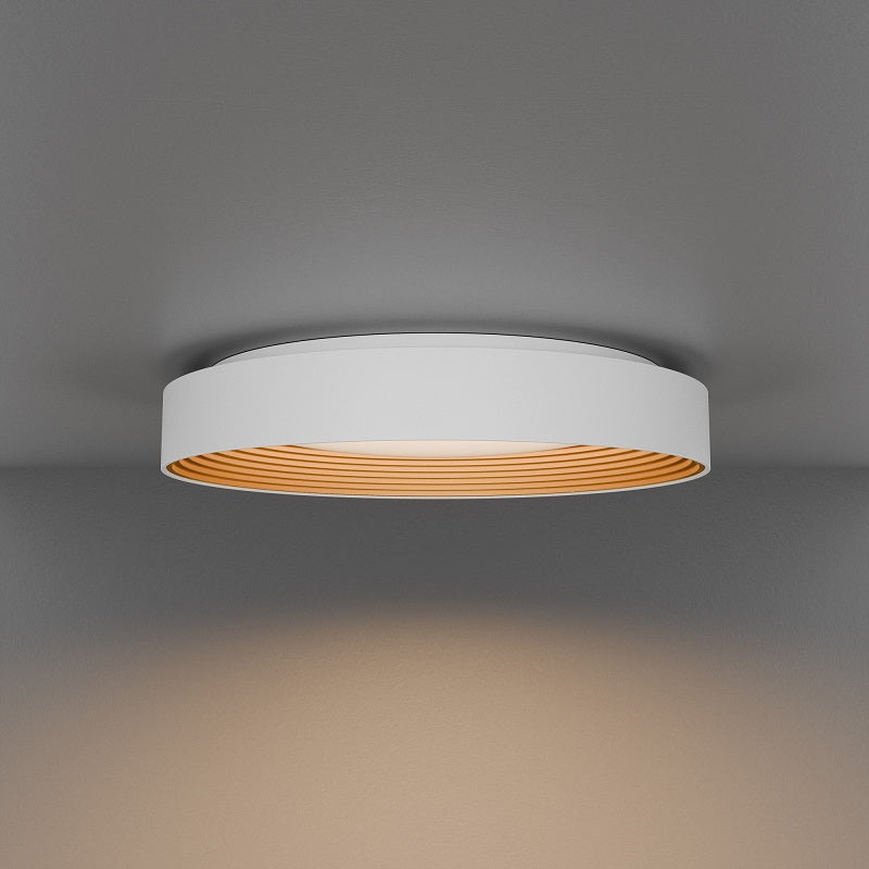 dweLED FM701626 Gaston 1-lt 26" LED Flush Mount, 4CCT