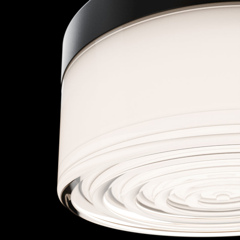 Modern Forms FMW254605 Tuck 5" LED Outdoor Flush Mount, 4CCT Selectable - Black