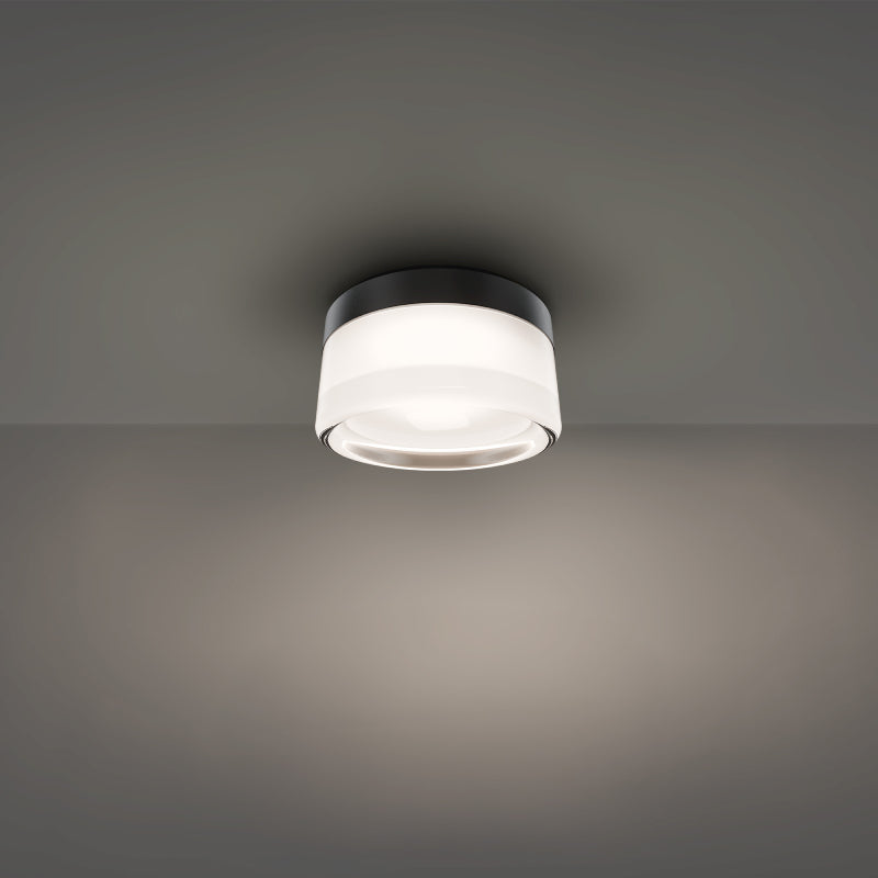 Modern Forms FMW256605 Tuck II 5" LED Outdoor Flush Mount, 4CCT Selectable - Black