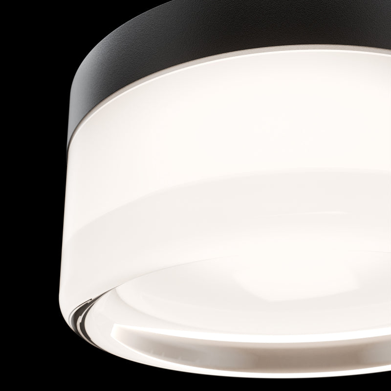 Modern Forms FMW256605 Tuck II 5" LED Outdoor Flush Mount, 4CCT Selectable - Black