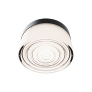 dweLED FMW703605S Balto I 1-lt 5" LED Outdoor Flush Mount - Black