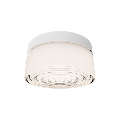 dweLED FMW703605 Balto I 1-lt 5" LED Outdoor Flush Mount, 4CCT - White