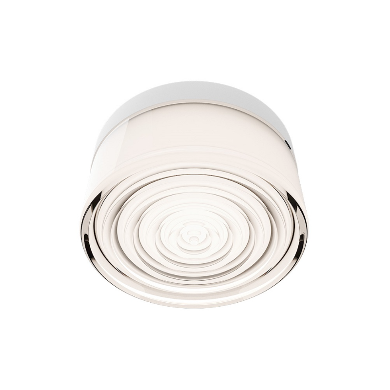 dweLED FMW703605 Balto I 1-lt 5" LED Outdoor Flush Mount, 4CCT - White