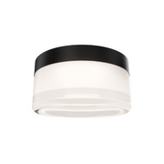 dweLED FMW704605 Balto II 1-lt 5" LED Outdoor Flush Mount, 4CCT - Black