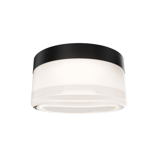 dweLED FMW704605S Balto II 1-lt 5" LED Outdoor Flush Mount - Black