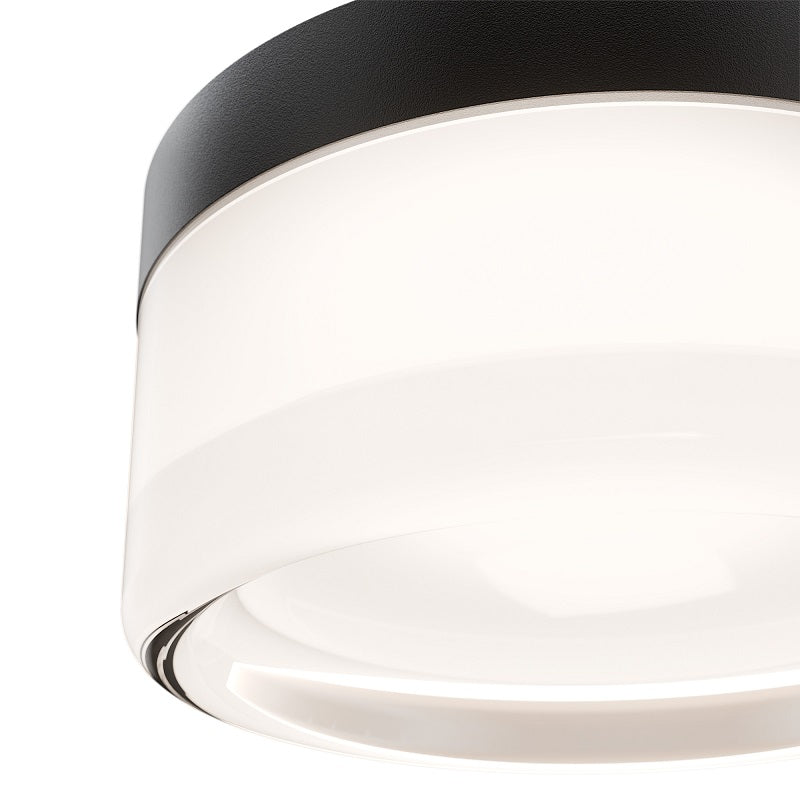 dweLED FMW704605 Balto II 1-lt 5" LED Outdoor Flush Mount, 4CCT