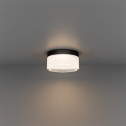 dweLED FMW704605 Balto II 1-lt 5" LED Outdoor Flush Mount, 4CCT