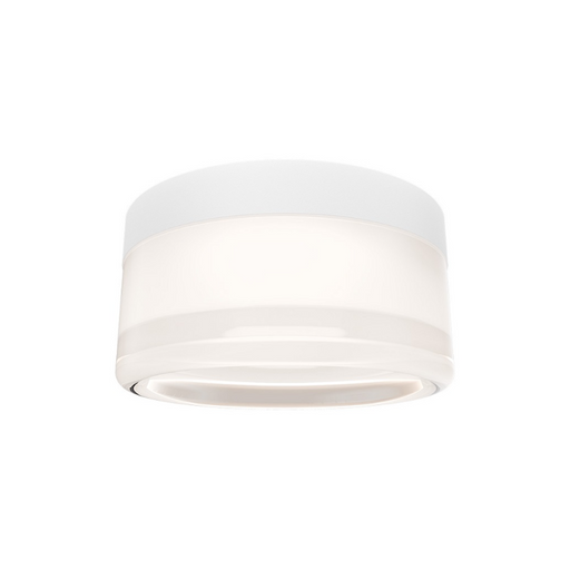 dweLED FMW704605S Balto II 1-lt 5" LED Outdoor Flush Mount - White