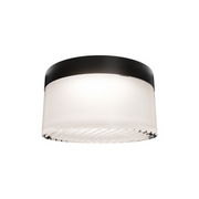 dweLED FMW705605 Balto III 1-lt 5" LED Outdoor Flush Mount, 4CCT - Black