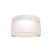 dweLED FMW705605S Balto III 1-lt 5" LED Outdoor Flush Mount - White