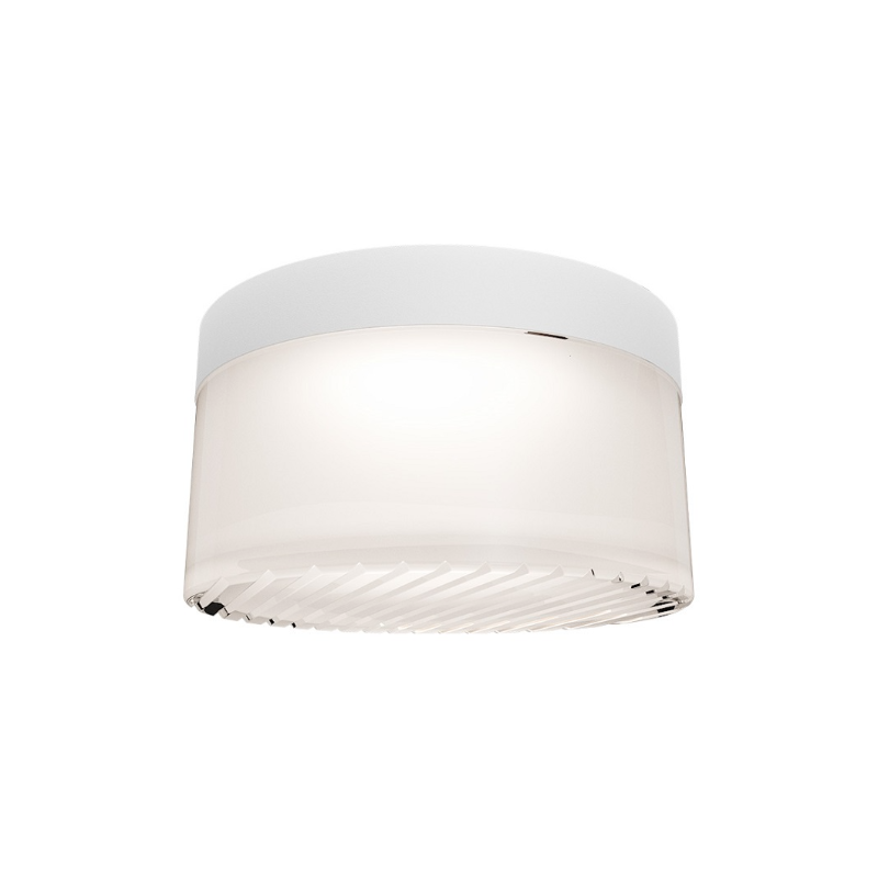 dweLED FMW705605S Balto III 1-lt 5" LED Outdoor Flush Mount - White