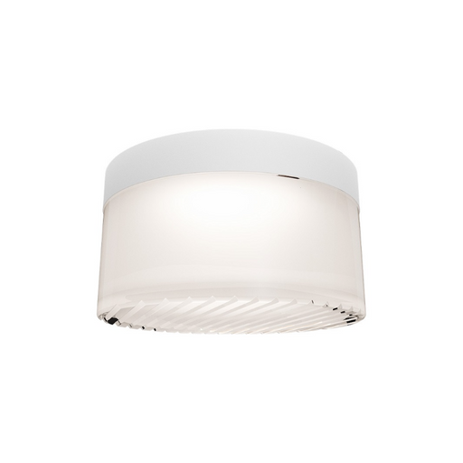 dweLED FMW705605S Balto III 1-lt 5" LED Outdoor Flush Mount - White