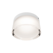 dweLED FMW705605S Balto III 1-lt 5" LED Outdoor Flush Mount - White