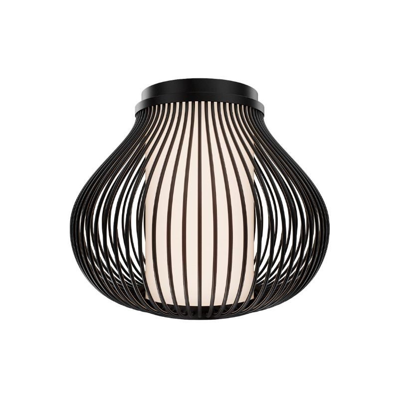 dweLED FMW705605 Poppin 1-lt 16" LED Outdoor Flush Mount, 4CCT