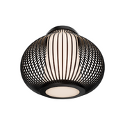 dweLED FMW705605 Poppin 1-lt 16" LED Outdoor Flush Mount, 4CCT