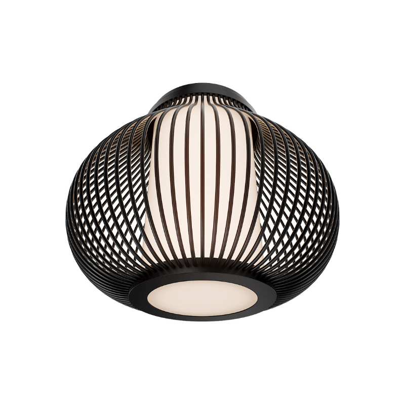 dweLED FMW705605 Poppin 1-lt 16" LED Outdoor Flush Mount, 4CCT