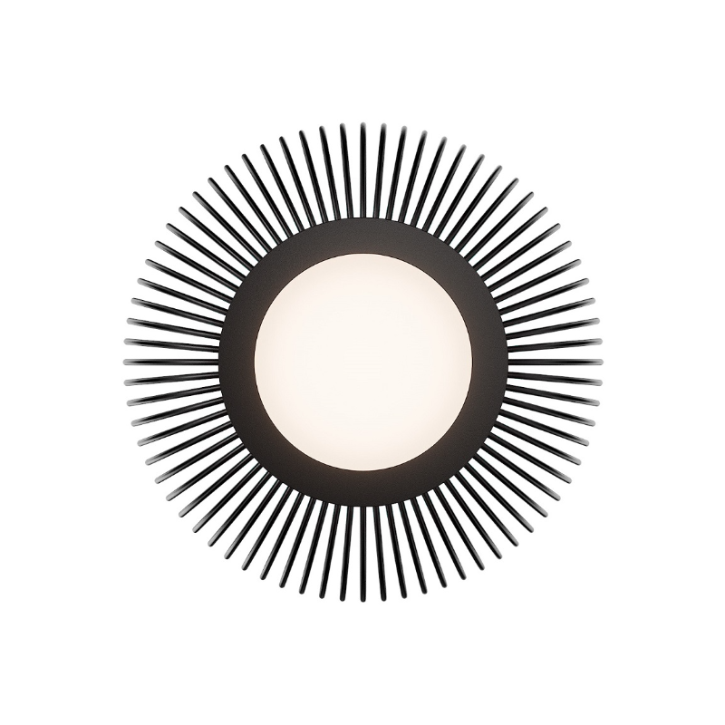 dweLED FMW705605 Poppin 1-lt 16" LED Outdoor Flush Mount, 4CCT