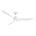 Fanimation FPD6725 Aviara 60" Indoor/Outdoor Ceiling Fan with LED Light Kit - Matte White
