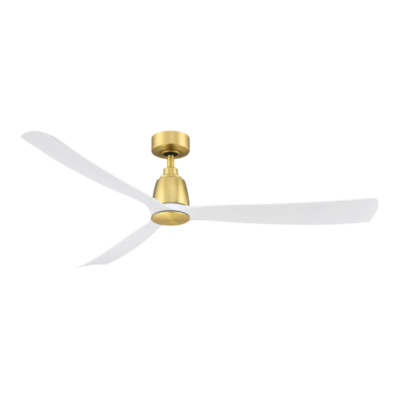 Fanimation FPD8560 Kute 60" Ceiling Fan with LED Light Kit - Brushed Satin Brass