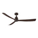 Fanimation FPD8560 Kute 60" Ceiling Fan with LED Light Kit - Dark Bronze
