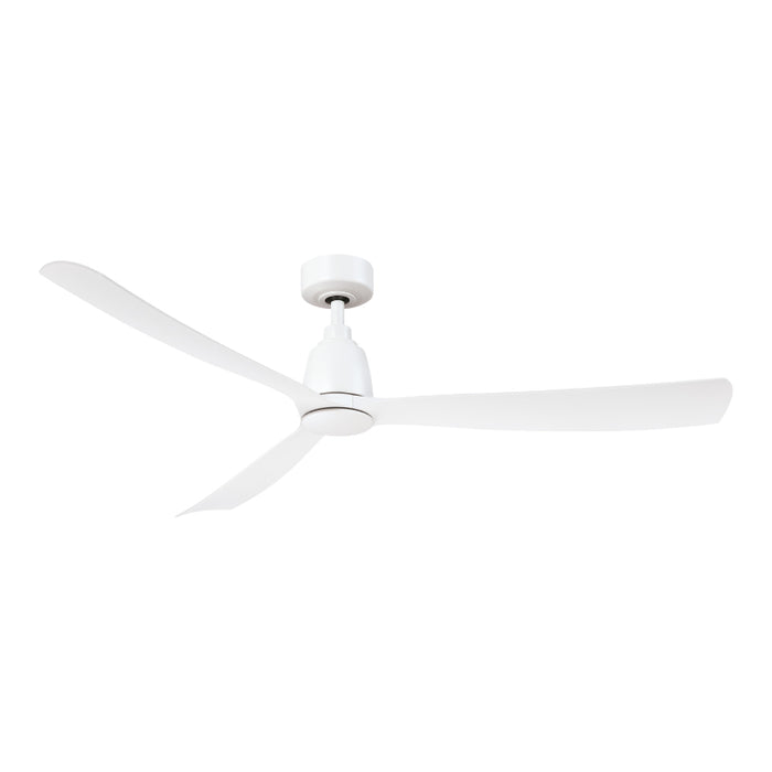 Fanimation FPD8560 Kute 60" Ceiling Fan with LED Light Kit - Matte White