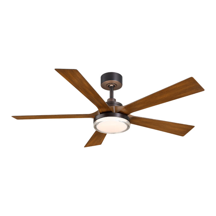 Fanimation FPD8570 TorchAire 52" Indoor/Outdoor Ceiling Fan with LED Light Kit - Dark Bronze