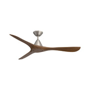 Modern Forms FR-D2504-60 Carve 60" Ceiling Fan-Antique Nickel with Distressed Koa Blades