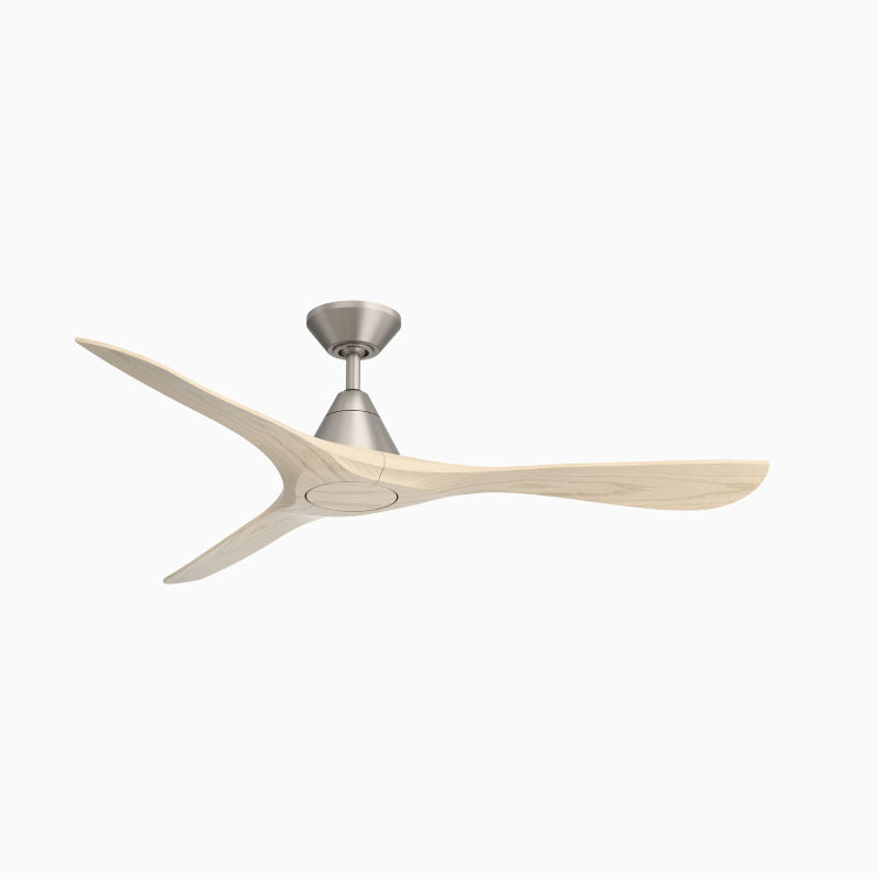Modern Forms FR-D2504-60 Carve 60" Ceiling Fan-Antique Nickel with White Oak Blades