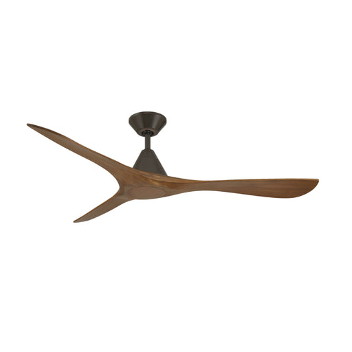 Modern Forms FR-D2504-60 Carve 60" Ceiling Fan - Bronze with Distressed Koa Blades