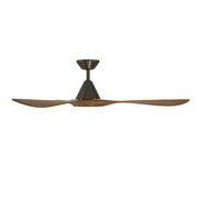 Modern Forms FR-D2504-60 Carve 60" Ceiling Fan - Bronze with Distressed Koa Blades