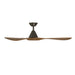 Modern Forms FR-D2504-60 Carve 60" Ceiling Fan - Bronze with Distressed Koa Blades