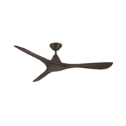 Modern Forms FR-D2504-60 Carve 60" Ceiling Fan - Bronze with Dark Walnut Blades