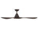 Modern Forms FR-D2504-60 Carve 60" Ceiling Fan - Bronze with Dark Walnut Blades