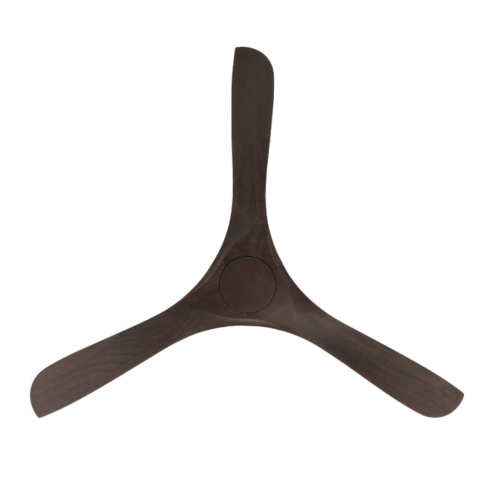 Modern Forms FR-D2504-60 Carve 60" Ceiling Fan - Bronze with Dark Walnut Blades