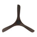 Modern Forms FR-D2504-60 Carve 60" Ceiling Fan - Matte Black with Dark Walnut Blades