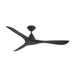 Modern Forms FR-D2504-60 Carve 60"  Ceiling Fan - Matte Black