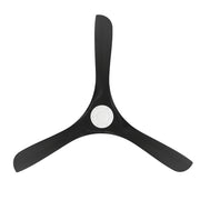 Modern Forms FR-D2504-60 Carve 60" Ceiling Fan - Matte White with Matte Black Blades