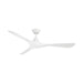 Modern Forms FR-D2504-60 Carve 60" Ceiling Fan - Matte White