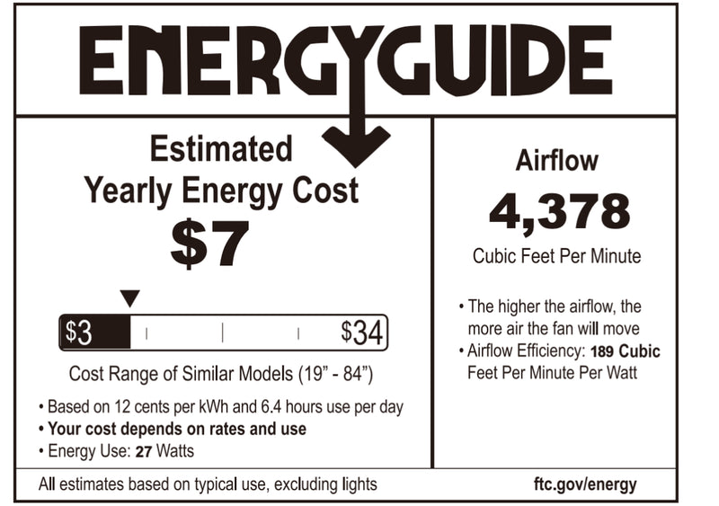 Modern Forms FR-D2504-60 Carve 60" Ceiling Fan