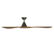Modern Forms FR-D2504-72 Carve 72" Ceiling Fan - Bronze with Distressed Koa Blades