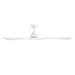 Modern Forms FR-D2504-72 Carve 72" Ceiling Fan - Matte White