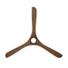 Modern Forms FR-D2504-72L Carve 72" Outdoor Ceiling Fan with LED Light Kit - Matte Black with Distressed Koa Blades
