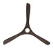 Modern Forms FR-D2504-72L Carve 72" Outdoor Ceiling Fan with LED Light Kit - Matte Black with Dark Walnut Blades