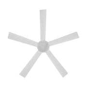 Modern Forms FR-D2603-56 Radiant 56" Ceiling Fan with LED Light Kit - Matte White with Matte White Blades/Alabaster