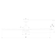 Modern Forms FR-D2603-64 Radiant 64" Ceiling Fan with LED Light Kit