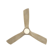 Modern Forms FR-W2006-52L Zephyr 52" Ceiling Fan with LED Light Kit, 4CCT Selectable - Bronze with White Oak Blades